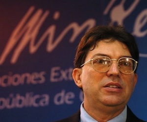 Minister of Foreign Affairs of the Republic of Cuba Bruno Rodríguez Parrilla 