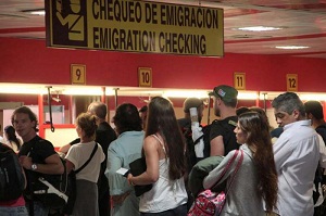 Cuba aeropuerto Check in