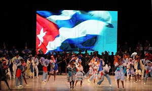 CUBA-LA HABANA-GALA ARTÍSTICA EN HOMENAJE AL CONGRESO DEL PARTIDO