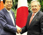 Raul y primer ministro japon