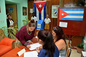CUBA- LA HABANA- REFERENDO CONSTITUCIONAL CUBANO UN EJERCICIO DE DEMOCRACIA