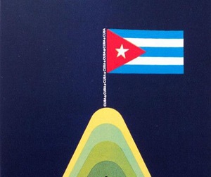 Cuba Bandera Congreso PCC